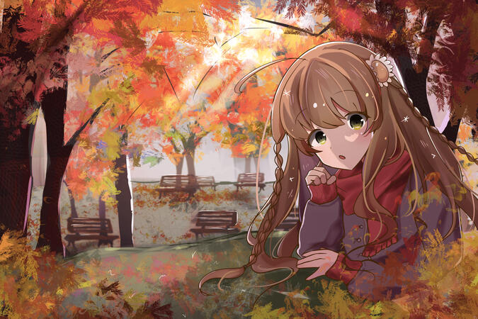 Kotori in Autumn