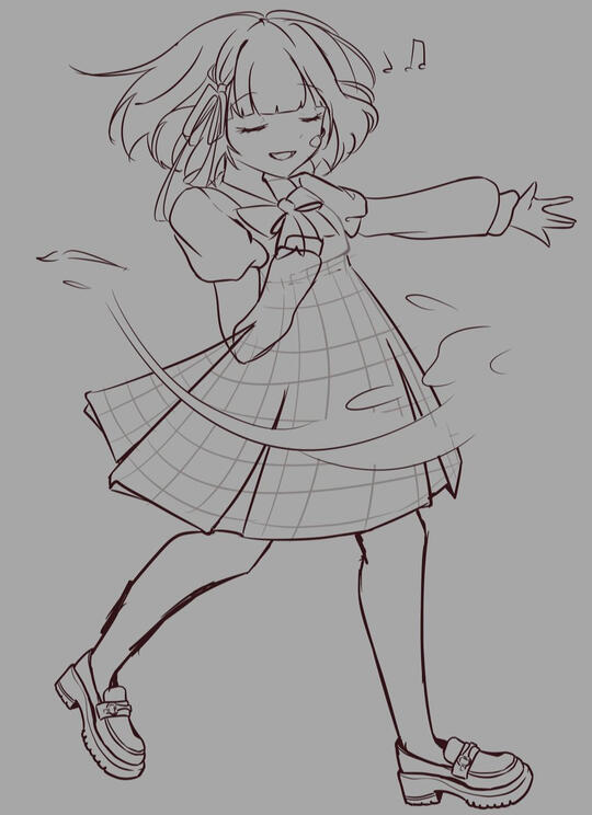 wip of art of my avatar